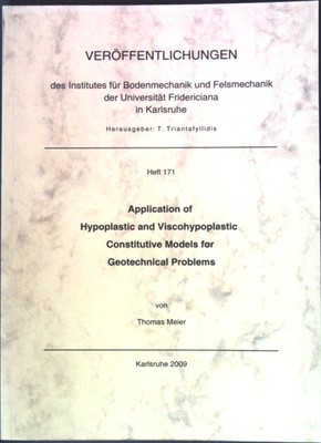 Application of Hypoplastic and Viscohypoplastic Constitutive Models for Geotechn