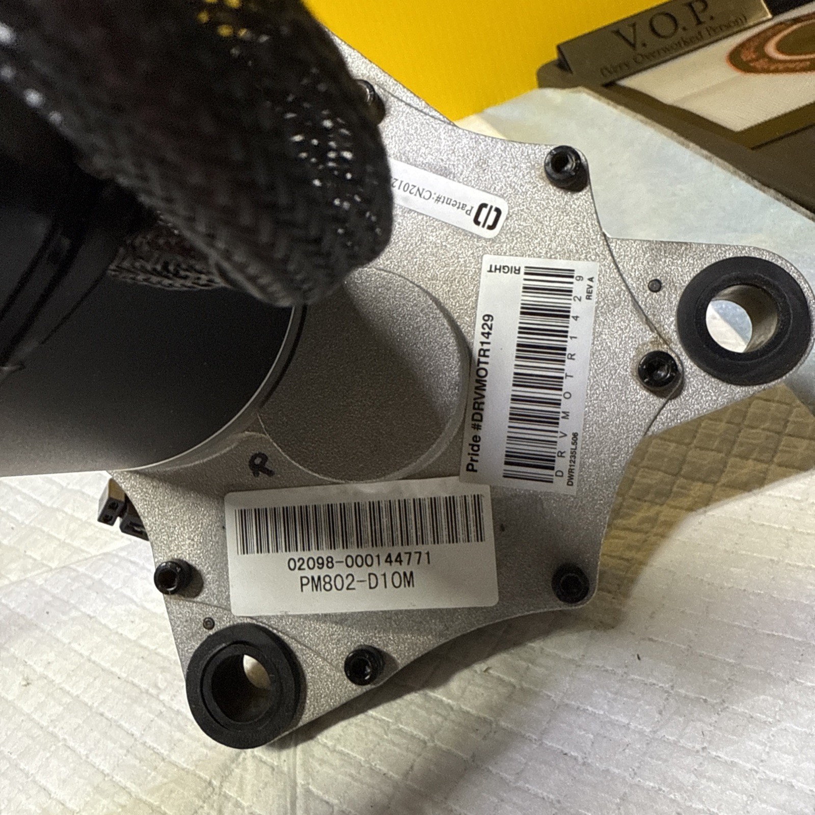 NICE Pair Pride Jazzy Select Elite, ES Motor SET Tested DRVMOTR1428 DRVMOTR1429