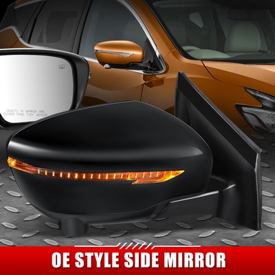 FOR 15-17 NISSAN JUKE POWERED+HEATED+TURN SIGNAL+BSD CAMERA RIGHT SIDE MIRROR
