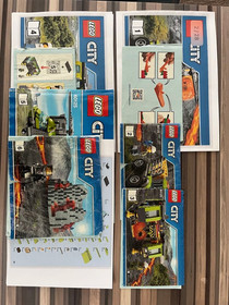 LEGO City Volcano Heavy-lift Helicopter 60125 w/Box Used from Japan