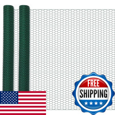 Glikceil 48 In X 200 Ft Chicken Wire Fencing Metal Floral Chicken Wire Mesh For 0.84 per foot