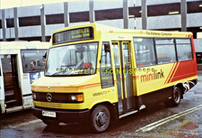ORIGINAL BUS SLIDE 15838- PMT  MB.709D/PLAXTON  MMM573  M573SRE Hanley 10.1.95