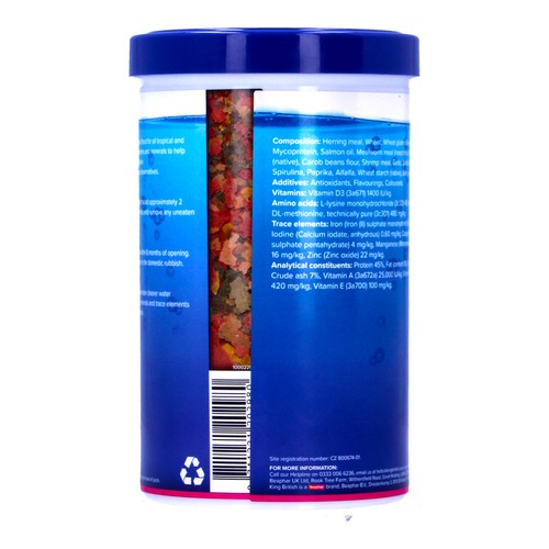 KING BRITISH TROPICAL 55g, 200g 2kg AQUARIUM FISH FLAKE FOOD FRESHWATER - 第 2/12 張圖片