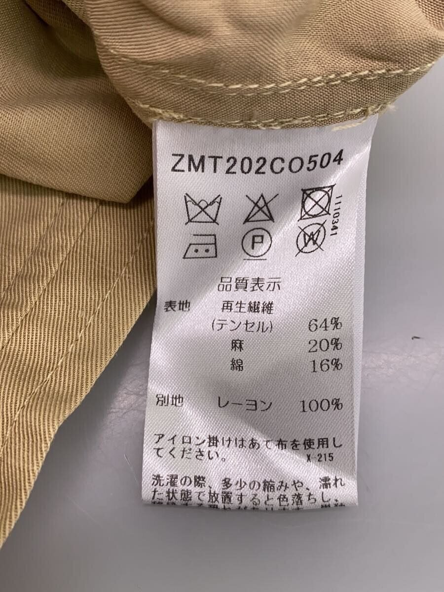 MARECHAL TERRE Coat Size 2 Solid Wool Long Jacket… - image 4