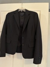 Banana Republic Classic Women  s Short Blazer Black. Sz4. Excellent Condition