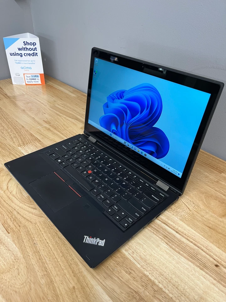 Lenovo Yoga L380 13.3" TOUCHSCREEN Laptop Intel Core i5, 256GB SSD, 8GB RAM, W11 - Image 3 of 4