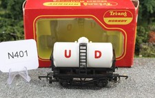 Triang Hornby OO 1:76 R.15 White UD Milk tank Wagon Good+ FNQHobbys N401