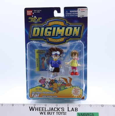 Tai & Kari Digimon 2000 Bandai Action Figure Set NEW SEALED | eBay
