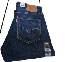 Levi's 501 St Premium Men's Button Fly Straight Leg Jeans Size 31 X 32