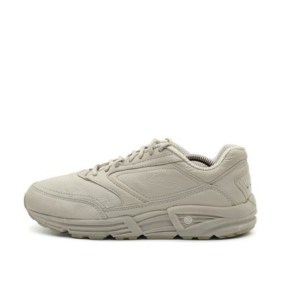 Brooks Damen Addiction Walker Laufschuh beigegrau Leder Passform Sneaker EU 41