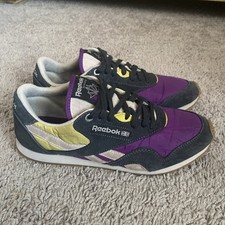 Reebok Classic CL Nylon Slim Colors Lightweight Purple Women's US 8