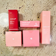 medicube Firming PDRN Pink Collagen Skin Care Set Serum Toner Cream Balm Patch
