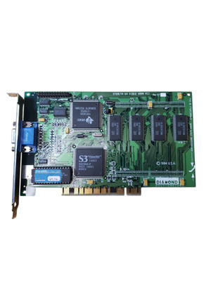 Diamond Multimedia Stealth 64 Video VRAM PCI Rev D7 (B) 2MB card VINTAGE 1994
