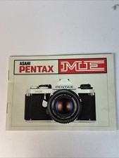 Pentax ME instruction manual M 