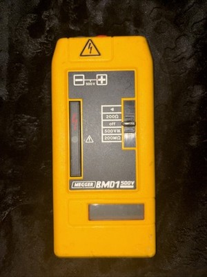 Biddle Megger BMD1 500v Digital Insulation Tester Cat No. 210900 Used