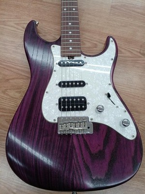 BACCHUS G-STUDIO ASH/PH PPL/01L Used Ash body Purple Heart fingerboard w/Gigcase