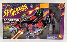 1996 Toy Biz Marvel SPIDER-MAN Scorpion Spider Slayer Vehicle & Action Figure