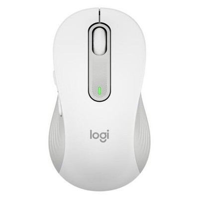 Logitech Signature M650L Large Off-White Wireless Maus für die rechte Hand