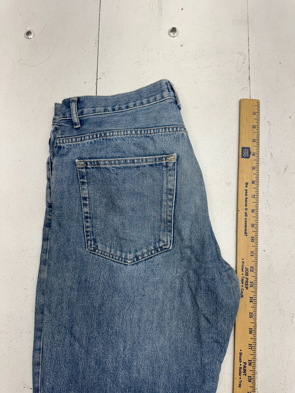 Pull & Bear Solid Light Washed Blue Denim Jeans S… - image 6