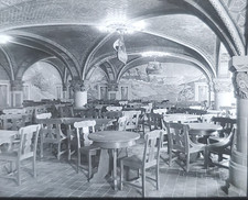 1913, Norse Room, Fort Pitt Hotel, Pittsburgh, PA, Magic Lantern Glass Slide