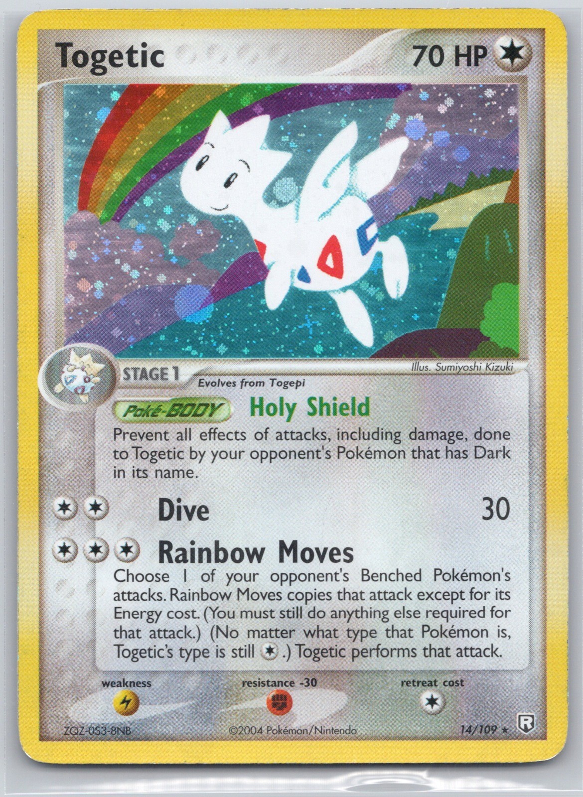 Togetic 14/109 Holo Rare EX Team Rocket Returns Sumiyoshi Kizuki LP