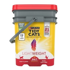 Purina Tidy Cats Lightweight Cat Litter 24/7 Performance 17 lb Big Sale