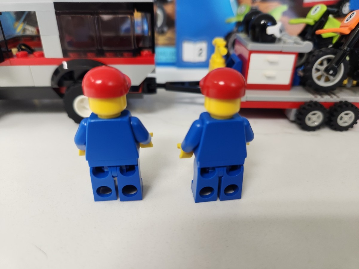 可乐 LEGO 4433 Dirt Bike Land Cruiser 4X4 *100% COMPLETE* truck racing
