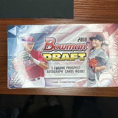 2018 BOWMAN DRAFT BASEBALL Factory Sealed JUMBO HOBBY Box !!!!!!!!
