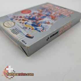 Blades of Steel Item and Box Only NES Nintendo NES Works Authentic Tested