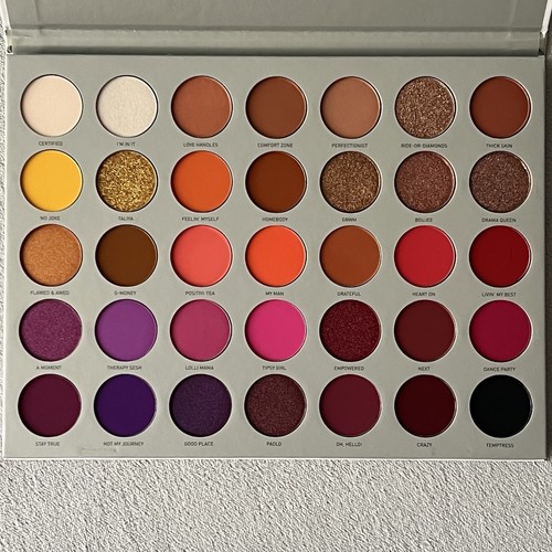 Morphe x Jaclyn Hill Volume 2 ll Artistry Eyeshadow Palette + Freebies 35 Shades - Picture 2 of 4