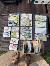 Vintage Saltwater Fly Fishing Fly & Streamer Assortment Lot w/ Multiple Boxes