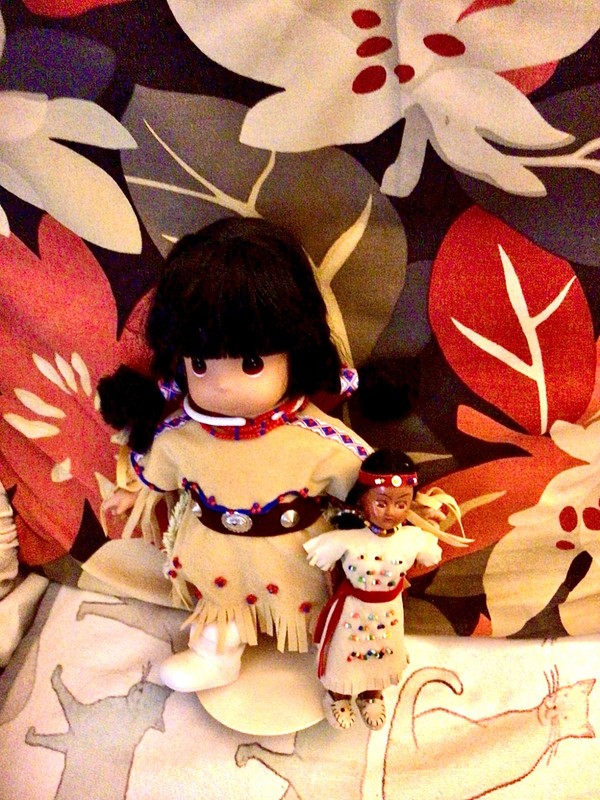 1996 Precious Moments “Huwuni” Native American 12" Doll