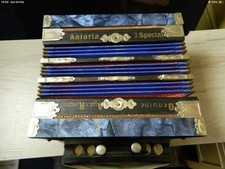 Original Ayax Bl&auml;tter Antoria 3 Special Akkordeon 1,59 kg