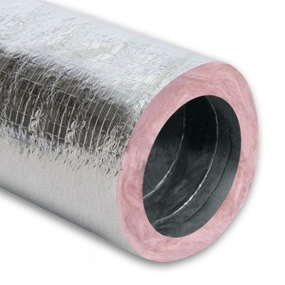 JPL R6-05 5' Flex Duct Silver 25' Bag
