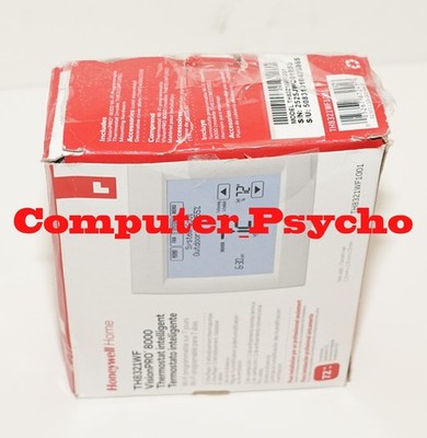 HONEYWELL TH8321WF1001 VISIONPRO 8000 THERMOSTAT 7 DAY TOUCH WIFI, REQ C WIRE