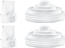 4 Pack Replacement Parts for Momcozy M5 Breast Pump, Replace to Mom Cozy M5 Duck