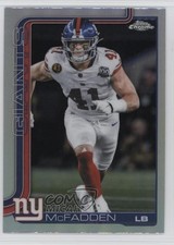 2025 Topps Chrome Refractor Micah McFadden #232 4k8