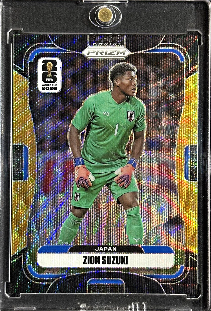FIFA World Cup Soccer Japan Serial Numbered Sports Trading Cards
