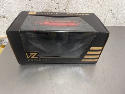 VZ VonZipper X Fasthouse Porkchop 7921-0400 Elrod Goggle Ergonomic Black Red NWB