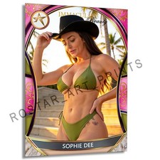SOPHIE DEE Adult Actress Immaculate Beauty GOF Rostar CUSTOM SP Card SDE3