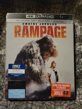 Rampage 4K Ultra HD + Blu-ray Best Buy Exclusive SteelBook New Sealed w Digital 