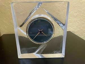 【アンティーク】DAUM クリスタル置時計 アンティーク】DAUM クリスタル置時計 Daum Crystal Clock | eBay