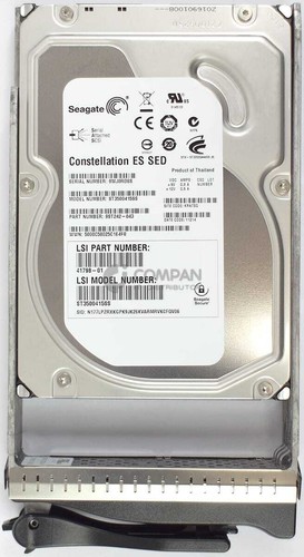 41798-01 LSI HDD 500GB 7.2K SAS 6G 3.5" LFF HOT-SWAP FOR 3650 SERIES - Picture 2 of 7