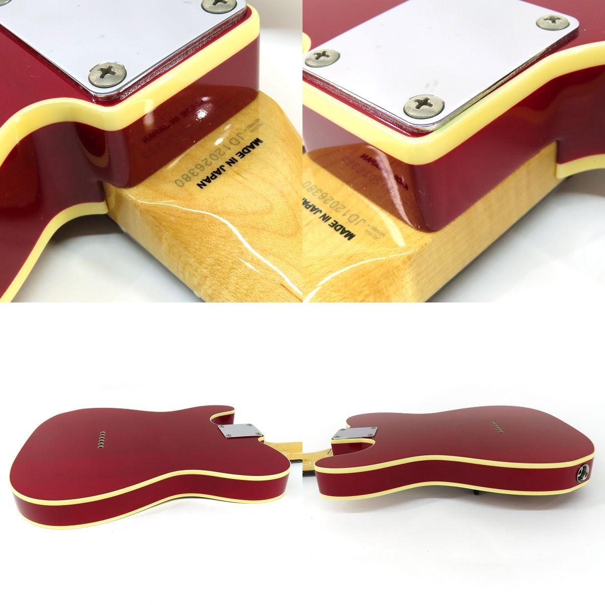 Electric Guitar USED Fender Japan TL62B-QT Telecaster type