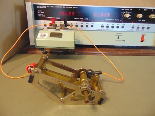 Condensador de aire variable ortométrico Karas 14 a 120 pf radio antigua años 20 - Imagen 8 de 9
