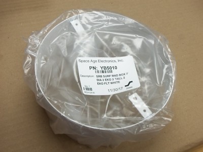 New Space Age Electronics YB5010 SRB Surf Rnd Box 7' Dia 2 EKO 3' tall 2 FLT 
