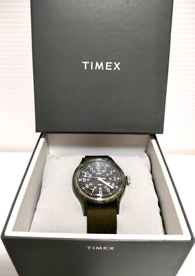 Timex Watch Original Vietnam Camper TW2P88400 Green Authorized Imports Japan