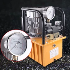 750W 7L Double Acting Electric Hydraulic Pump Power Pack 10000 PSI Capacity