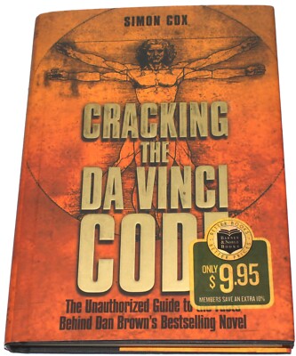 Cracking The Da Vinci Code By Simon Cox / Unauthorized Guide (Hardcover 2004)