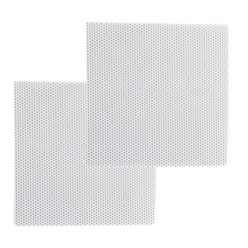 White PVC Mesh Dustproof Fan Filter Grills Computer Case Cover for Cooling - Afbeelding 9 van 10